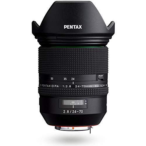 PENTAX Zoom Lens HD D FA24-70mm F2.8ED SDM WR 21310 Lens Cap, Hood, Case NEW_1