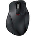 ELECOM wireless mouse Bluetooth 5 button BlueLED large black M-XGL10BBBK NEW_1