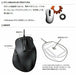 Elecom Wired Mouse 5 button BlueLED L size grip of the extremity black M-XGL10UB_10