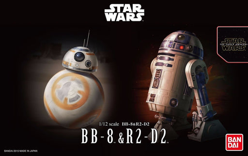 BANDAI 1/12 BB-8 & R2-D2 Plastic Model Kit STAR WARS The Force Awakens Japan_1