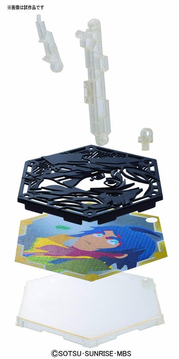 Character Stand Plate 01 MIKAZUKI AUGUS Gundam Iron-Blooded Orphans BANDAI Japan_4