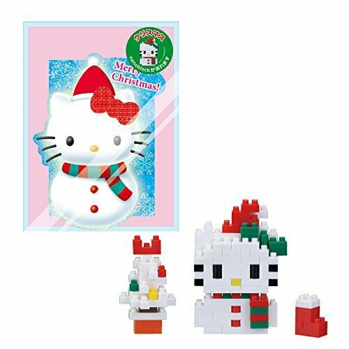 nanoblock Snowman Hello Kitty NBGC_002 NEW from Japan_1