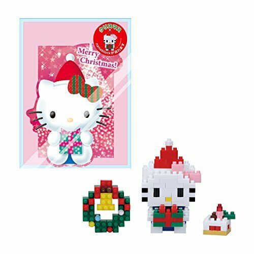 nanoblock Christmas Present Hello Kitty NBGC_001 NEW from Japan_1