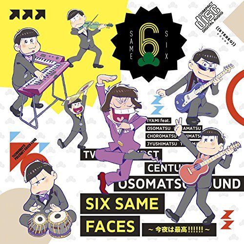 [CD] Osomatsu-kun SIX SAME FACES -Konya wa Saikou- NEW from Japan_1