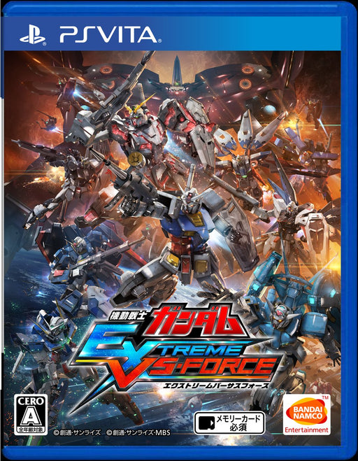 PS VITA Game Software Mobile Suit Gundam EXTREME VS-FORCE VLJS-00126 Battle NEW_1