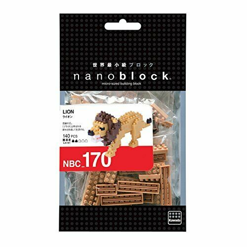 nanoblock Lion NBC-170 NEW from Japan_2