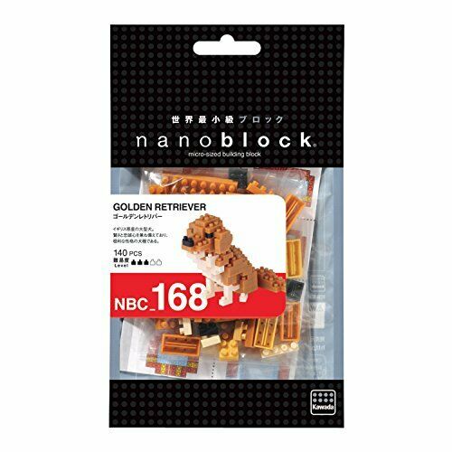 nanoblock Golden Retriever NBC_168 NEW from Japan_2