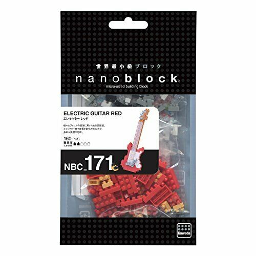 nanoblock Electric Guitar Red NBC-171 NEW from Japan_2