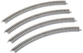 Tomix N Gauge 18513 Radius 45 Curve Track C280-45 4 Pieces set Model Railroad_1