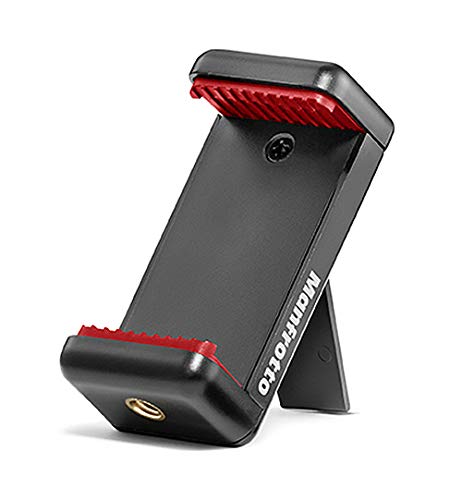 Manfrotto Smartphone Tripod Adapter Adjustable MCLAMP Attaches with 1/4" screw_4