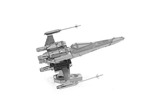 Tenyo Metallic Nano Puzzle Star Wars POE'S X-WING FIGHTER Model Kit NEW_4