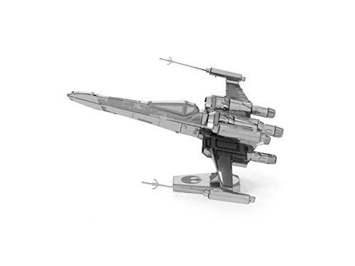 Tenyo Metallic Nano Puzzle Star Wars POE'S X-WING FIGHTER Model Kit NEW_6