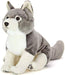 COLORATA Wolf Real Design Animal Plush Doll W17xH26xD25cm Polyester ‎983065 NEW_1