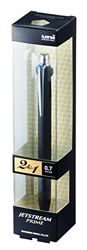 uni JETSTREAM PRIME 2&1 0.7mm 2 Color Ballpoint & Mechanical Pencil - Black Body_3