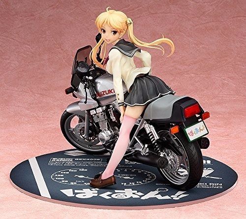 Bakuon!! Rin Suzunoki & GSX400S Katana 1/10 PVC Figure Phat! NEW from Japan_2