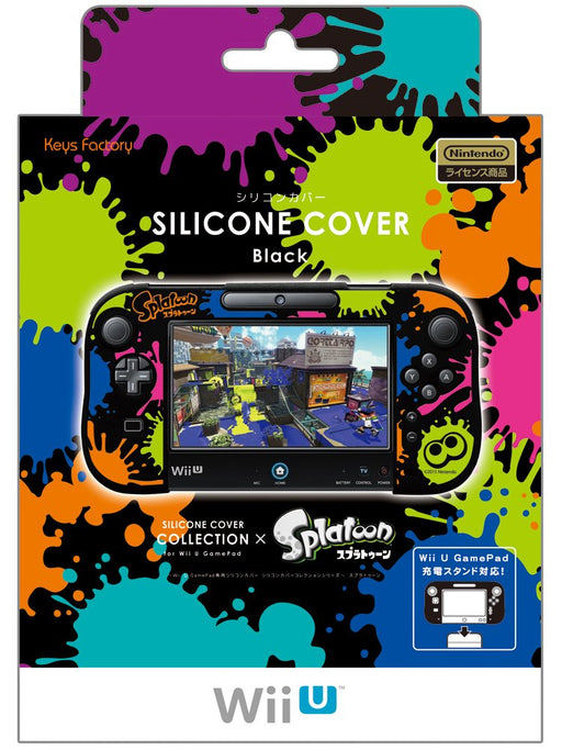Keys Factory Silicon Cover Collection Splatoon Type-B Nintendo Wii U SCU-003-2_2