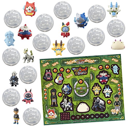 Yokai Watch Gashakoro Series DX Set Enma Daioh and 5 Stories Bandai NEW_1