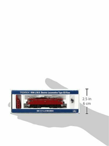 TOMIX N gauge ED75 300 Railroad Model  Electric Locomotive 9164 NEW from Japan_4