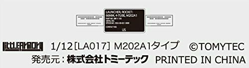 Tomytec 1/12 Little Armory (LA017) M202A1 Type Plastic Model Kit NEW from Japan_4