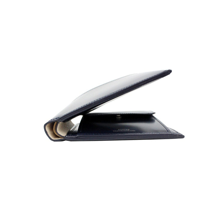 Yoshida Bag PORTER COUNTER WALLET 037-02982 Navy Leather W110xH95xD35mm NEW_6