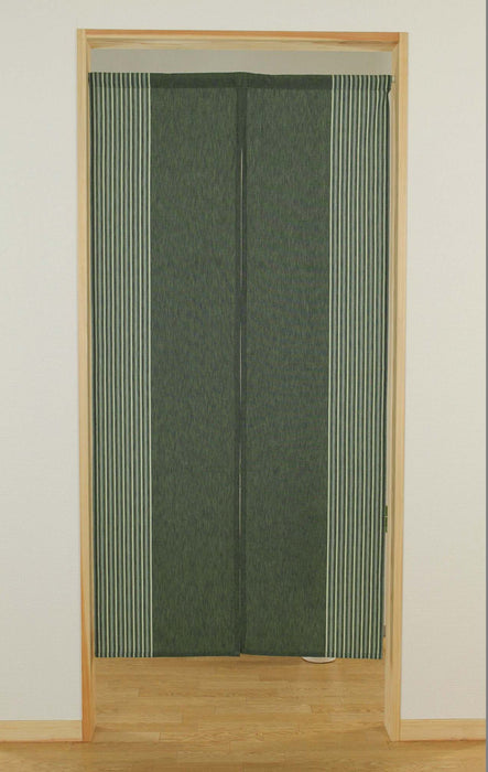 narumikk Japanese Noren Curtain Matcha 85Wx170Lcm 10-225 Cotton Made in India_2
