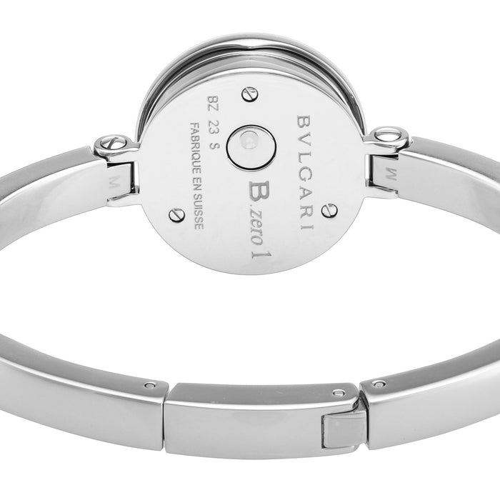 BVLGARI Quartz B-ZERO1 Black Dial Ladies Watch Stainless Steel BZ23BSS.M NEW_3
