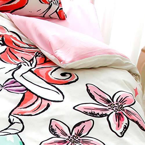 Disney Little Mermaid Covering Bed Set 3pcs for Pillow, Comforters, mattresses_3
