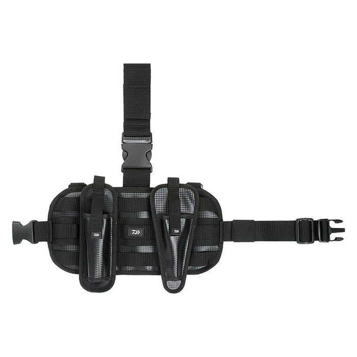 Daiwa leg holster 33x22cm PVC 054577 Nylon thigh size: 51-70cm for Fishing NEW_1