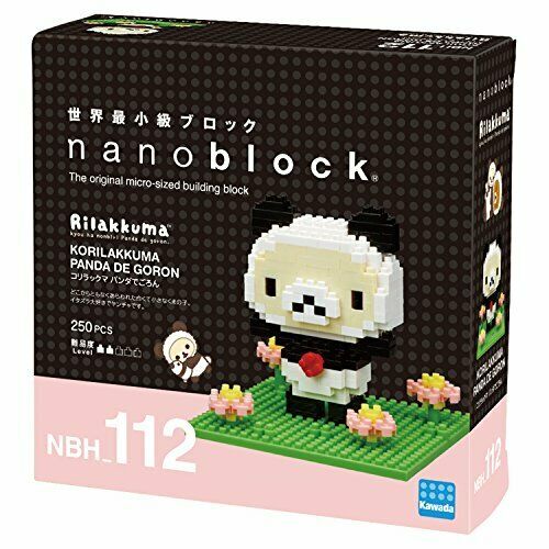 Nanoblock Korilakkuma Panda de Goron NBH_112 NEW from Japan_2