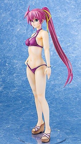 Magical Girl Lyrical Nanoha SIGNUM Swimsuit Ver 1/4 PVC Figure Gift NEW Japan_6