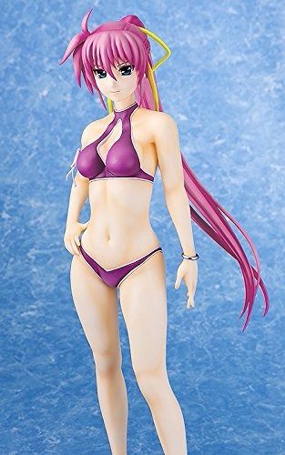 Magical Girl Lyrical Nanoha SIGNUM Swimsuit Ver 1/4 PVC Figure Gift NEW Japan_7