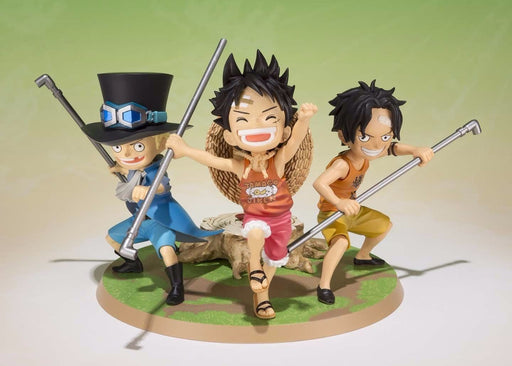 Figuarts ZERO One Piece LUFFY & ACE & SABO PROMISE OF BROTHERS PVC Figure BANDAI_2