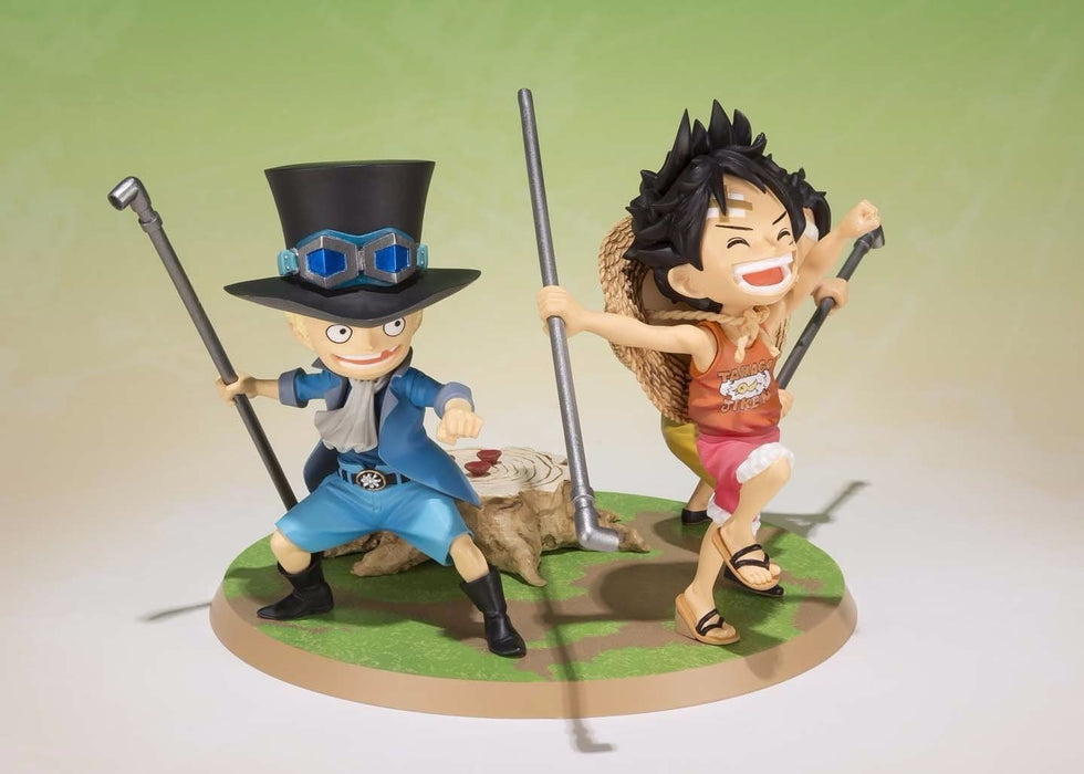 Figuarts ZERO One Piece LUFFY & ACE & SABO PROMISE OF BROTHERS PVC Figure BANDAI_3