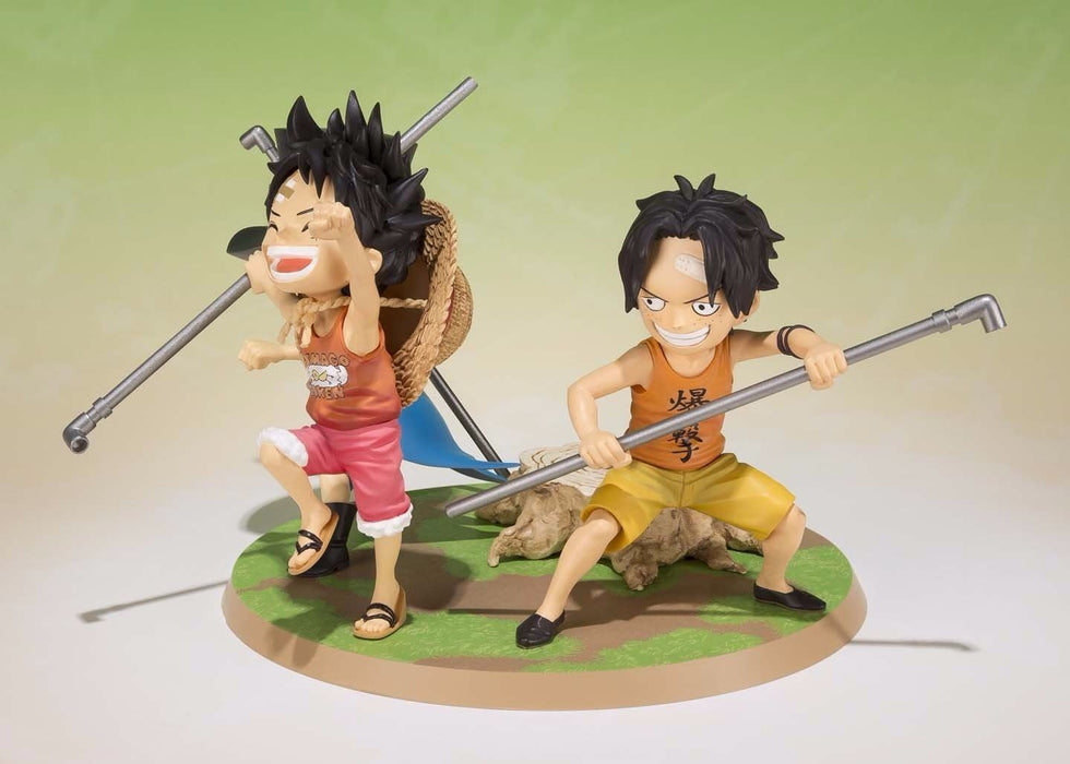 Figuarts ZERO One Piece LUFFY & ACE & SABO PROMISE OF BROTHERS PVC Figure BANDAI_4