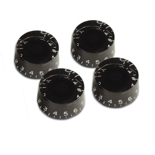 Gibson PRSK-010 Speed Knobs Black 4/Pkg Knob Restoring vintage guitars NEW_1