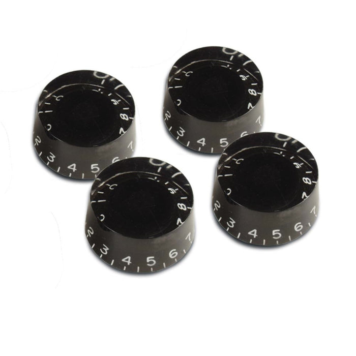 Gibson PRSK-010 Speed Knobs Black 4/Pkg Knob Restoring vintage guitars NEW_1