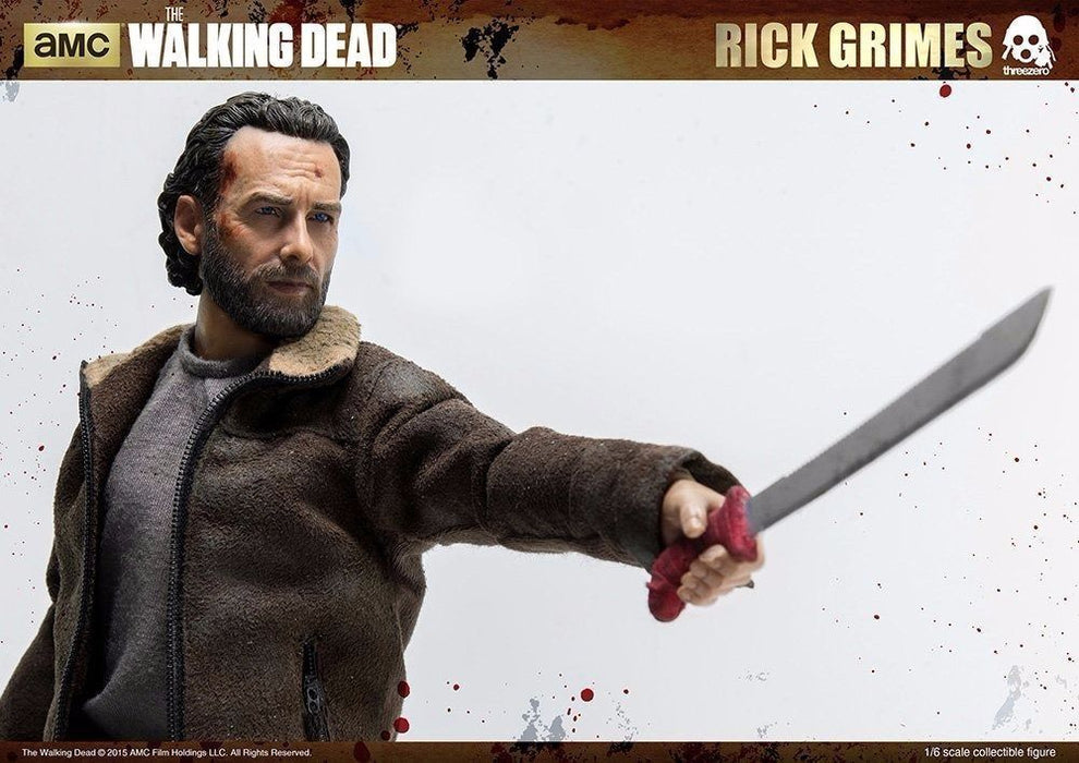 threezero THE WALKING DEAD RICK GRIMES 1/6 Action Figure NEW from Japan F/S_10