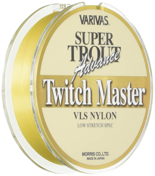 VARIVAS Nylon Line SUPER TROUT Advance Twitch Master 100m 8lb Status Gold NEW_1