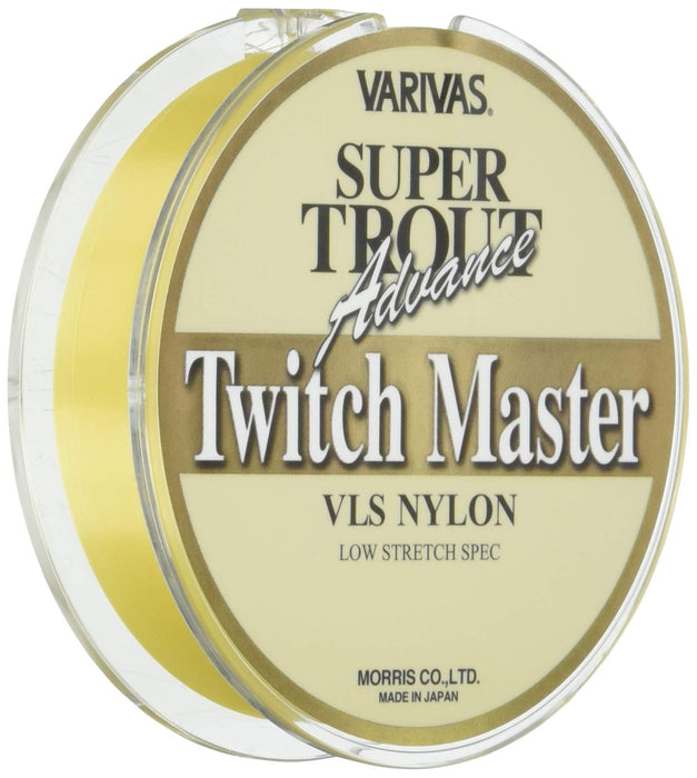 VARIVAS Nylon Line SUPER TROUT Advance Twitch Master 100m 5lb Status Gold NEW_1