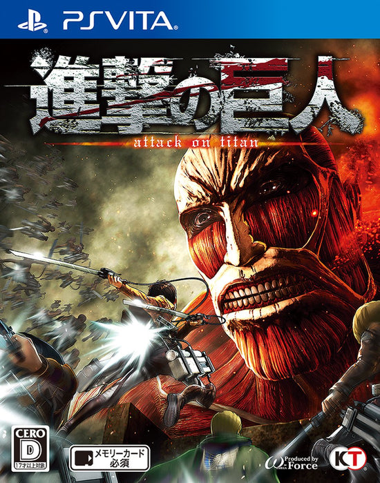 PSVITA Attack on Titan Standard Edition VLJM-35317 tactical hunting action NEW_1
