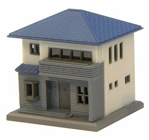 Z Scale Z-Fookey Two-Storied House C White NEW from Japan_1