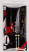 NIKKEN Japanese Samurai Katana Scissors Black SW28B Stainless Steel Blade NEW_2