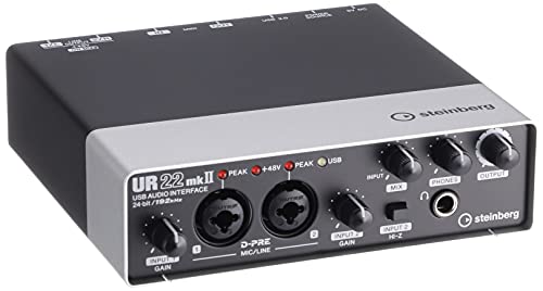Steinberg UR22MKII 2-Channel USB 2.0 2x2 Interface 24bit/192kHz NEW from Japan_5