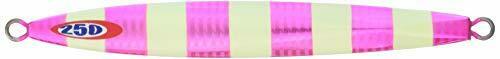 Jackall Anchovy Metal Type-I Metal Jig 250g Pink Glow Stripe NEW from Japan_1