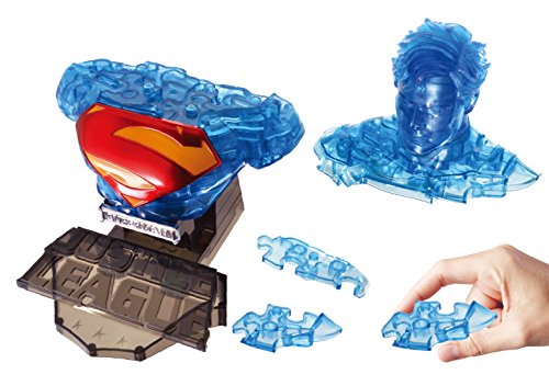 Beverly 72-Piece Jigsaw Puzzle 3D Superman Clear color ‎CP3-017 Movie statue NEW_3