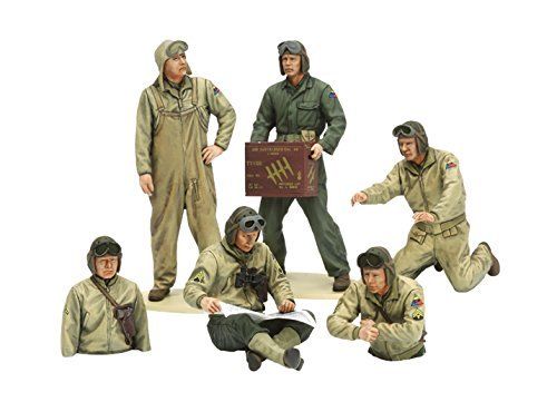 TAMIYA 1/35 U.S. Tank Crew Set European Theater Model Kit NEW from Japan_1