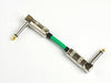 CANARE GS-6 8cm L-L type crank patch cable green ‎PA-199 Connect effectors NEW_1