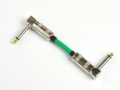 CANARE GS-6 8cm L-L type crank patch cable green ‎PA-199 Connect effectors NEW_1