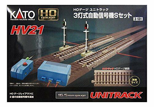 Kato HO-Gauge HV-21 HO Uni-Track Automatic Traffic Signal S Set 3-131 NEW_1