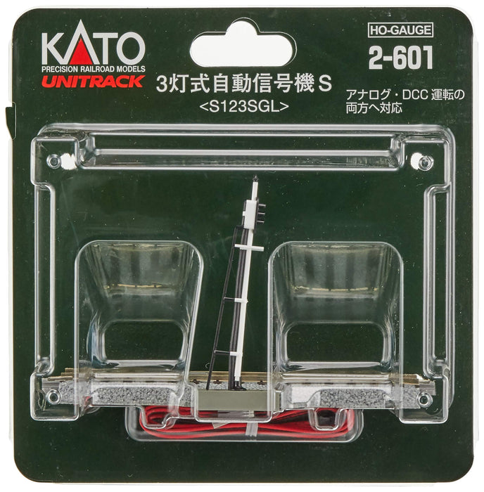 Kato 2-601 123mm [4 7/8"] Automatic 3 Color Signal S123SGL 1 piece HO gauge NEW_3